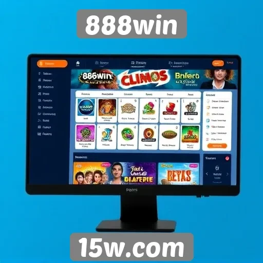 Análise da interface do usuário do site 888win